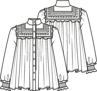 Knipmode 2111-20 blouse