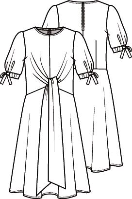 Knipmode 2012-16 jurk