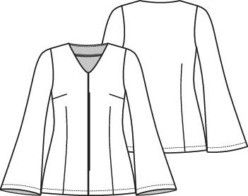 Knipmode 2112-10 vest