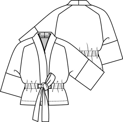 Knipmode 1906-16 kimonojasje
