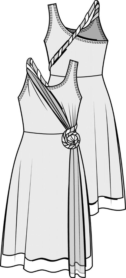 Knipmode 1907-16 jurk