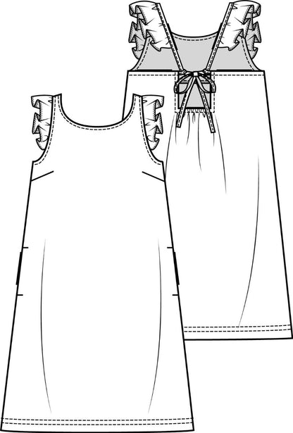 Knipmode 1907-02 jurk