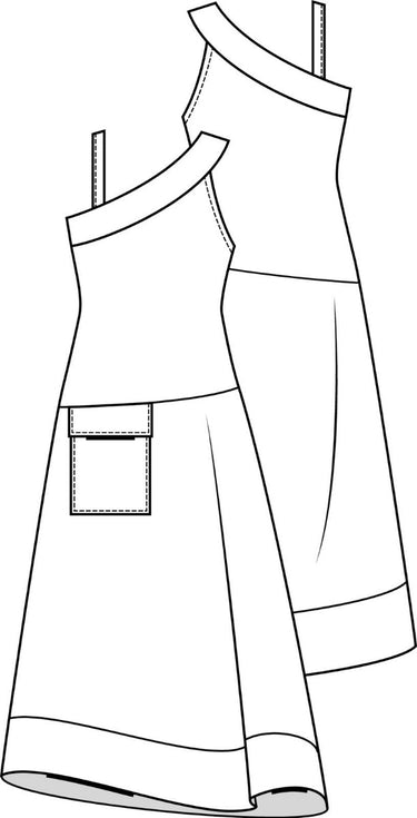 Knipmode 1907-22 jurk