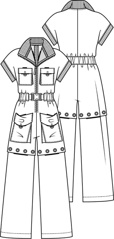 Knipmode 1907-03 jumpsuit