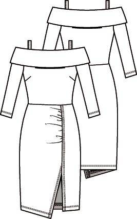 Knipmode 1909-18 jurk