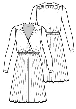 Knipmode 1910-12 jurk