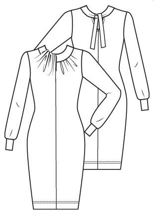 Knipmode 1910-15 jurk