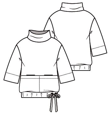 Knipmode 1912-10 sweater