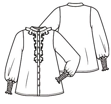 Knipmode 1912-19 blouse
