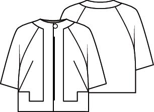 Knipmode 2102-18 jasje