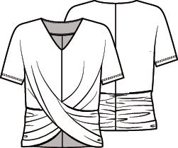 Knipmode 2102-22 top