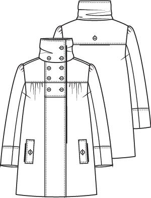 Knipmode 2202-17 jas