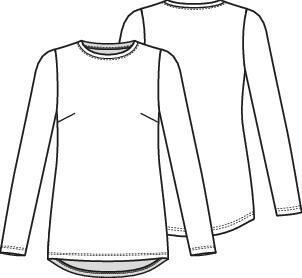 Knipmode 2202-02 t-shirt