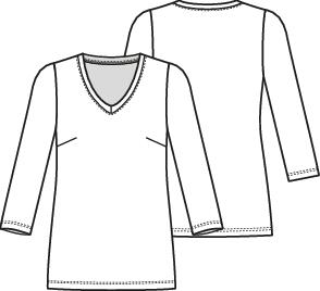 Knipmode 2202-04 t-shirt
