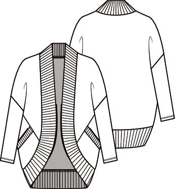 Knipmode 2001-22 vest