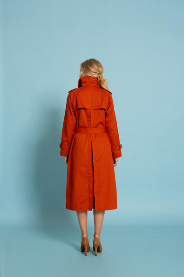 Knipmode 2002-18 trenchcoat
