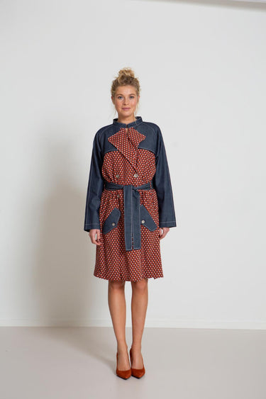 Knipmode 2002-19 trenchcoat