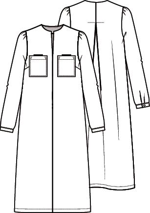 Knipmode 2104-10 tuniek