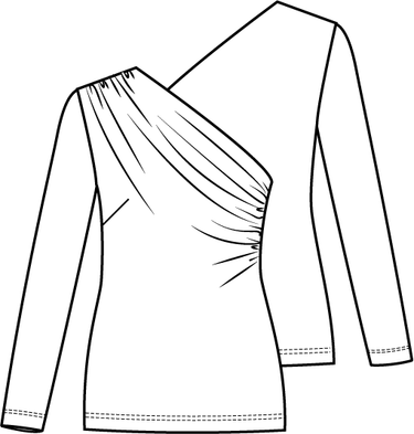 Knipmode 0423 - 18 - Top - Model