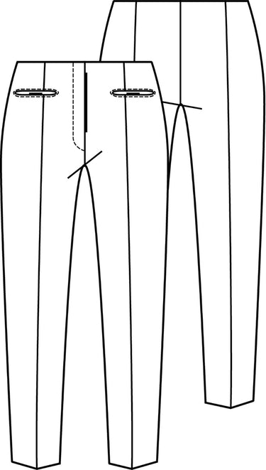 Knipmode 1805-03 broek
