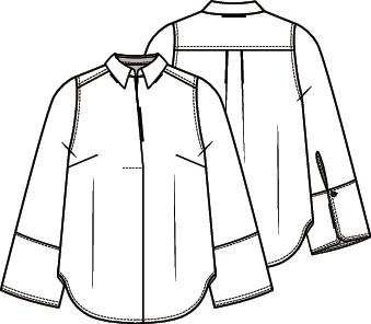 Knipmode 2105-06 blouse