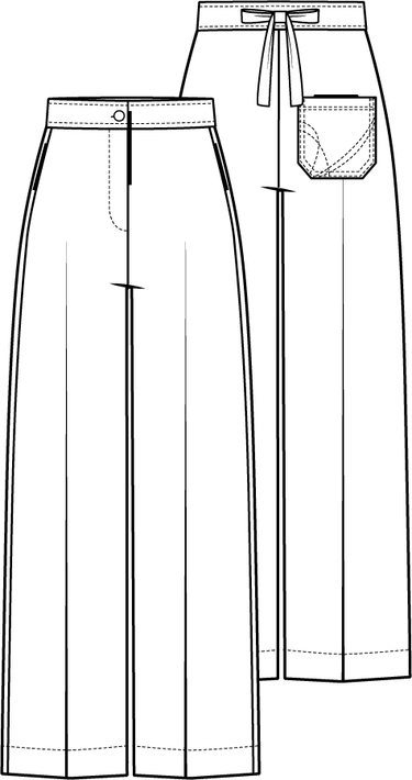 Knipmode 2205-11 broek