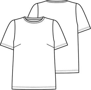 Knipmode 2205-18 t-shirt