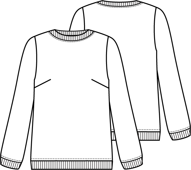 Knipmode 2205-21 sweater