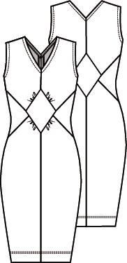 Knipmode 2006-10 jurk