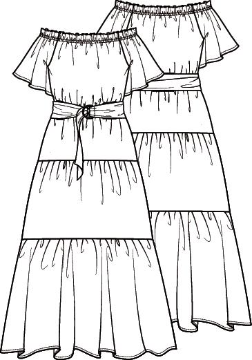 Knipmode 2006-18 jurk