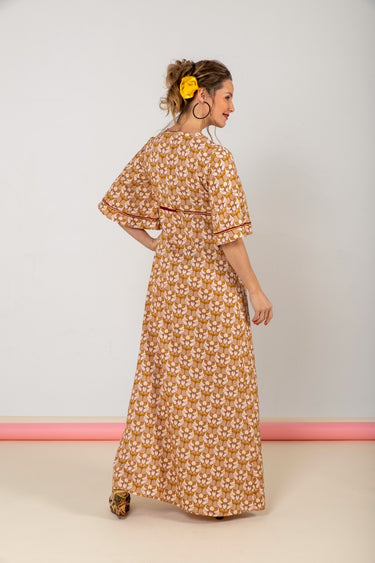 Knipmode 2106-12 maxi-jurk