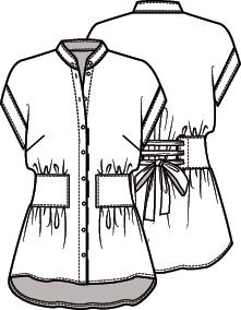 Knipmode 2007-06 blouse