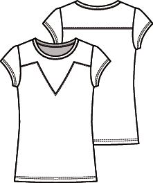 Knipmode 2007-15 t-shirt