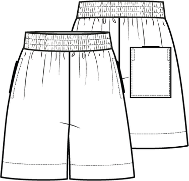 Knipmode 2307 - 05 - Short model