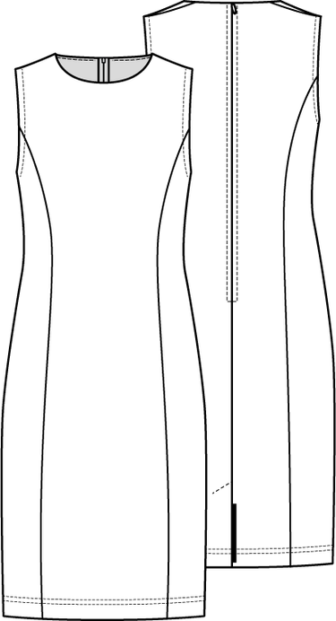 Knipmode 2307 - 15 - Jurk model