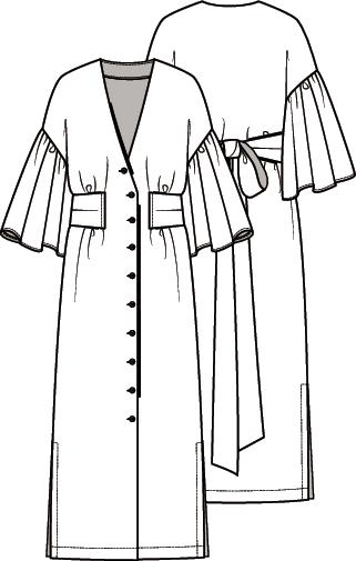 Knipmode 2008-13 jurk