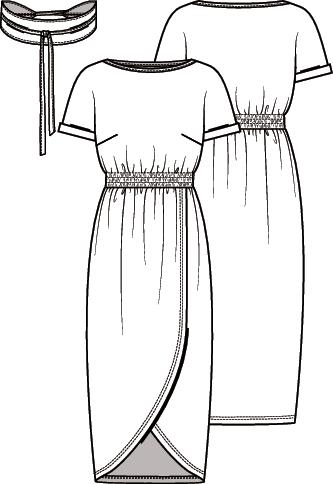 Knipmode 2008-20 jurk