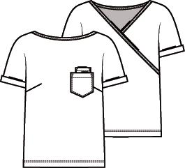 Knipmode 2008-22 t-shirt