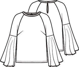 Knipmode 0820 - 04 - Top