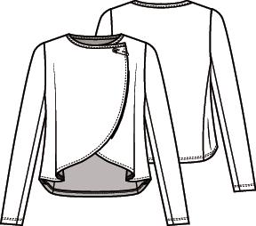 Knipmode 2008-18 vest