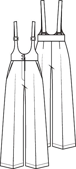 Knipmode 2108-05 broek
