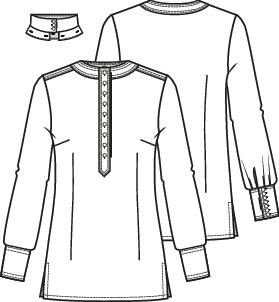 Knipmode 2109-08 blouse