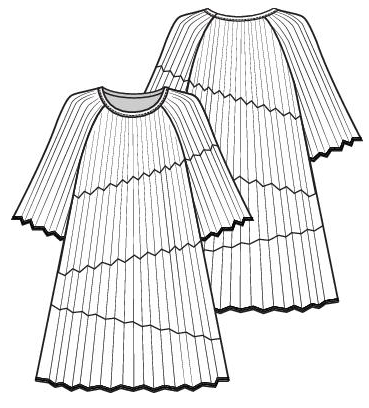 Knipmode 1910-17 jurk