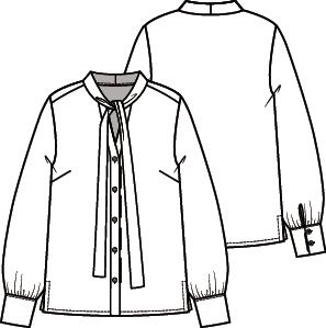 Knipmode 2004-19 blouse