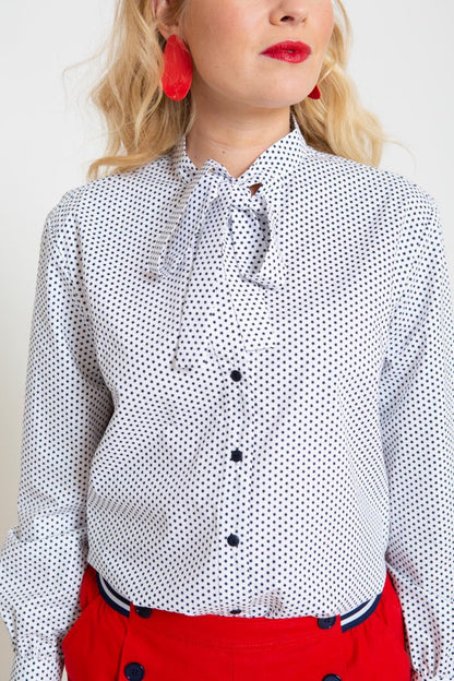 knipmode 0420 - 19 blouse 