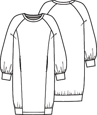 Knipmode 2004-21 jurk