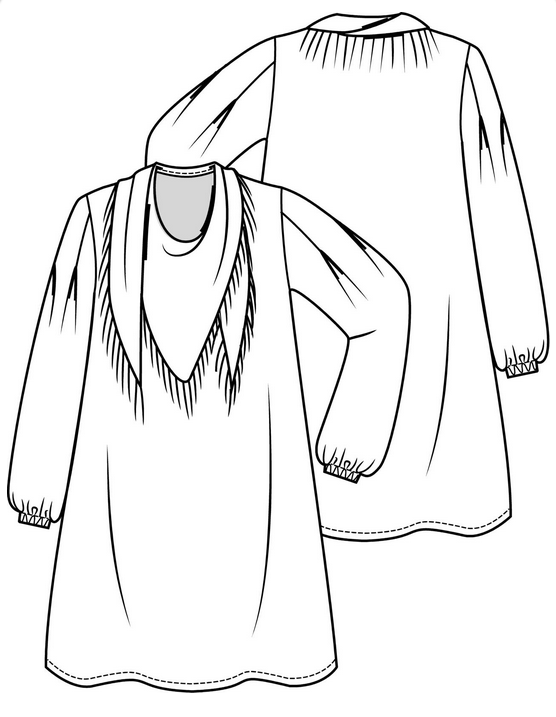 Knipmode 1910-21 jurk